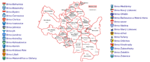 Brno mapa