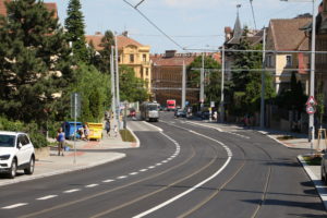 Bezbariérové chodníky v Brně