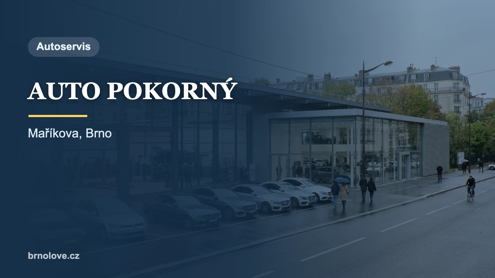 Ilustrační obrázek - AUTO POKORNÝ v Brně (ilustrační)