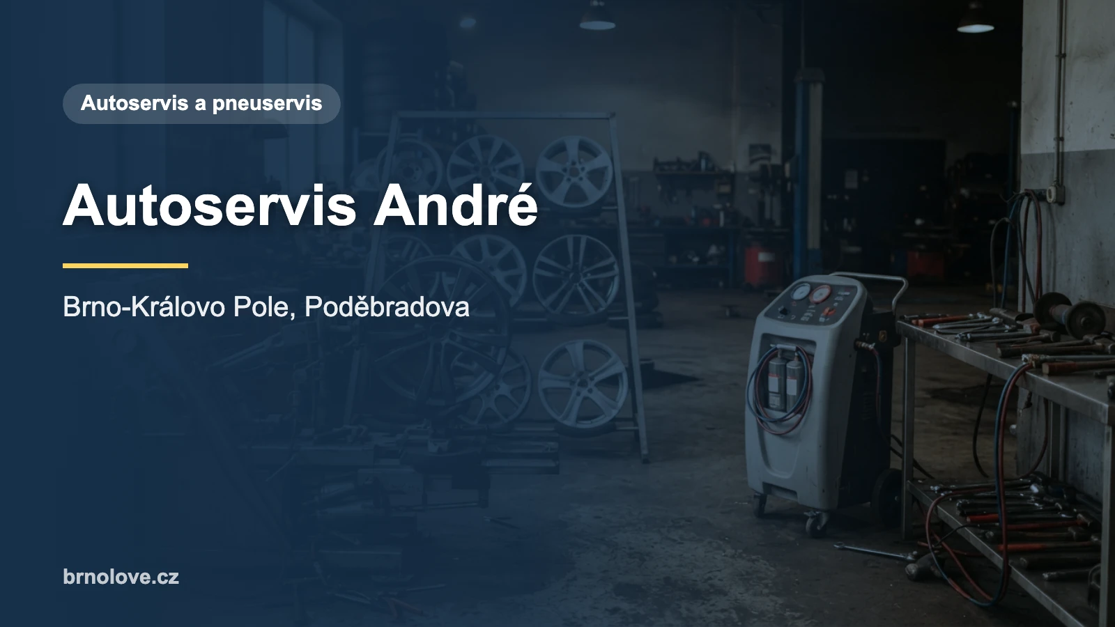 Ilustrační obrázek - Autoservis André v Brně (ilustrační)