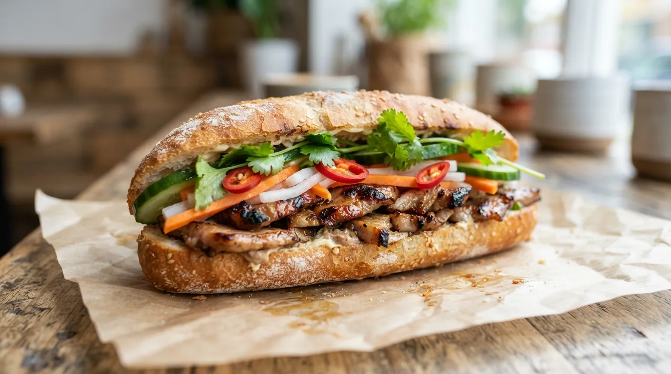 Ilustrační obrázek - vietnamské banh mi (ilustrační)