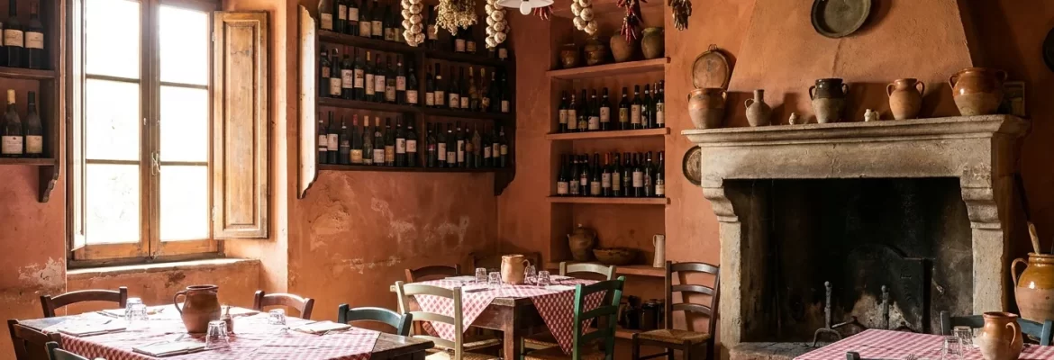 Ilustrační obrázek - italská trattorie (ilustrační)