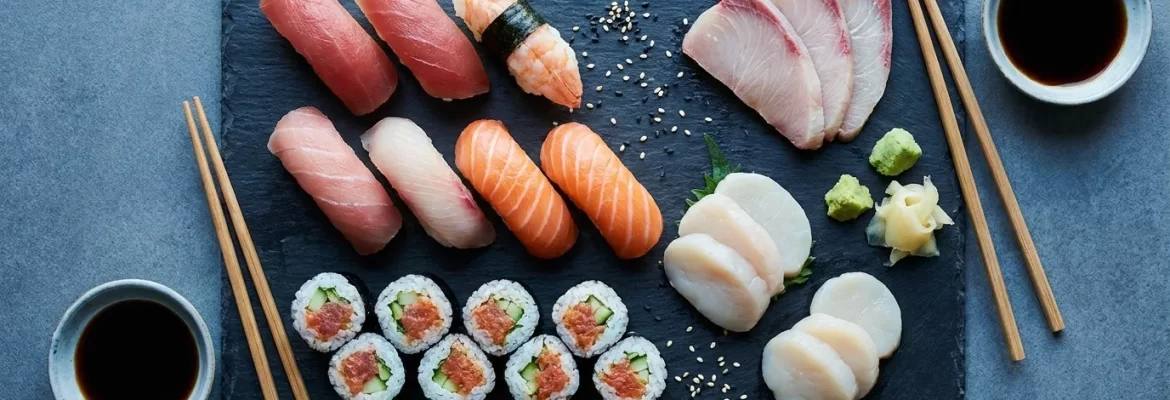 Ilustrační obrázek - japonsko-korejská kuchyně a sushi (ilustrační)