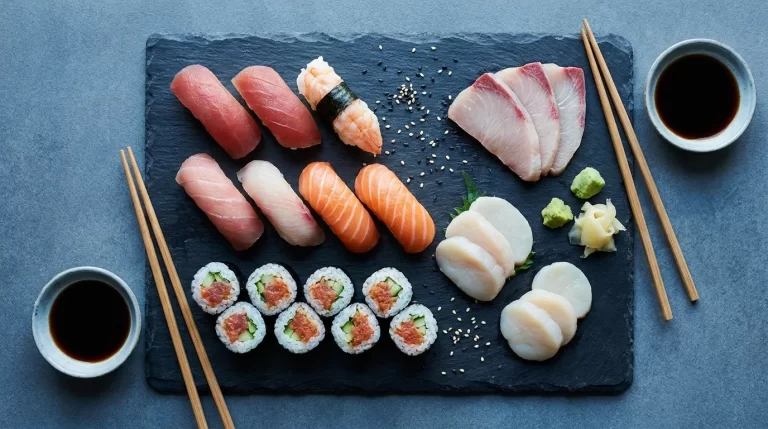 Ilustrační obrázek - japonsko-korejská kuchyně a sushi (ilustrační)