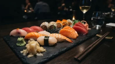 Ilustrační obrázek - japonské sushi (ilustrační)
