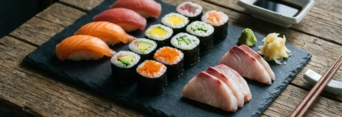 Ilustrační obrázek – sushi a sashimi mísa, Mori Restaurant & Lounge (ilustrační)