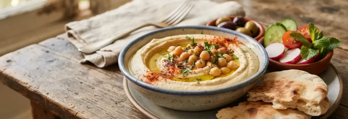 Ilustrační obrázek - blízkovýchodní kuchyně, hummus (ilustrační)