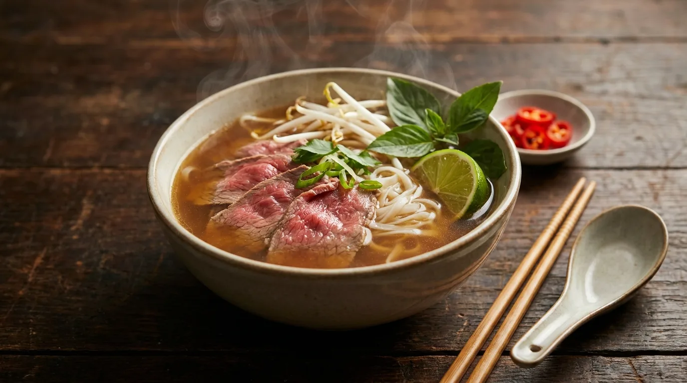 Ilustrační obrázek - vietnamská kuchyně, pho (ilustrační)