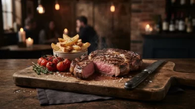 Ilustrační obrázek - steakhouse (ilustrační)