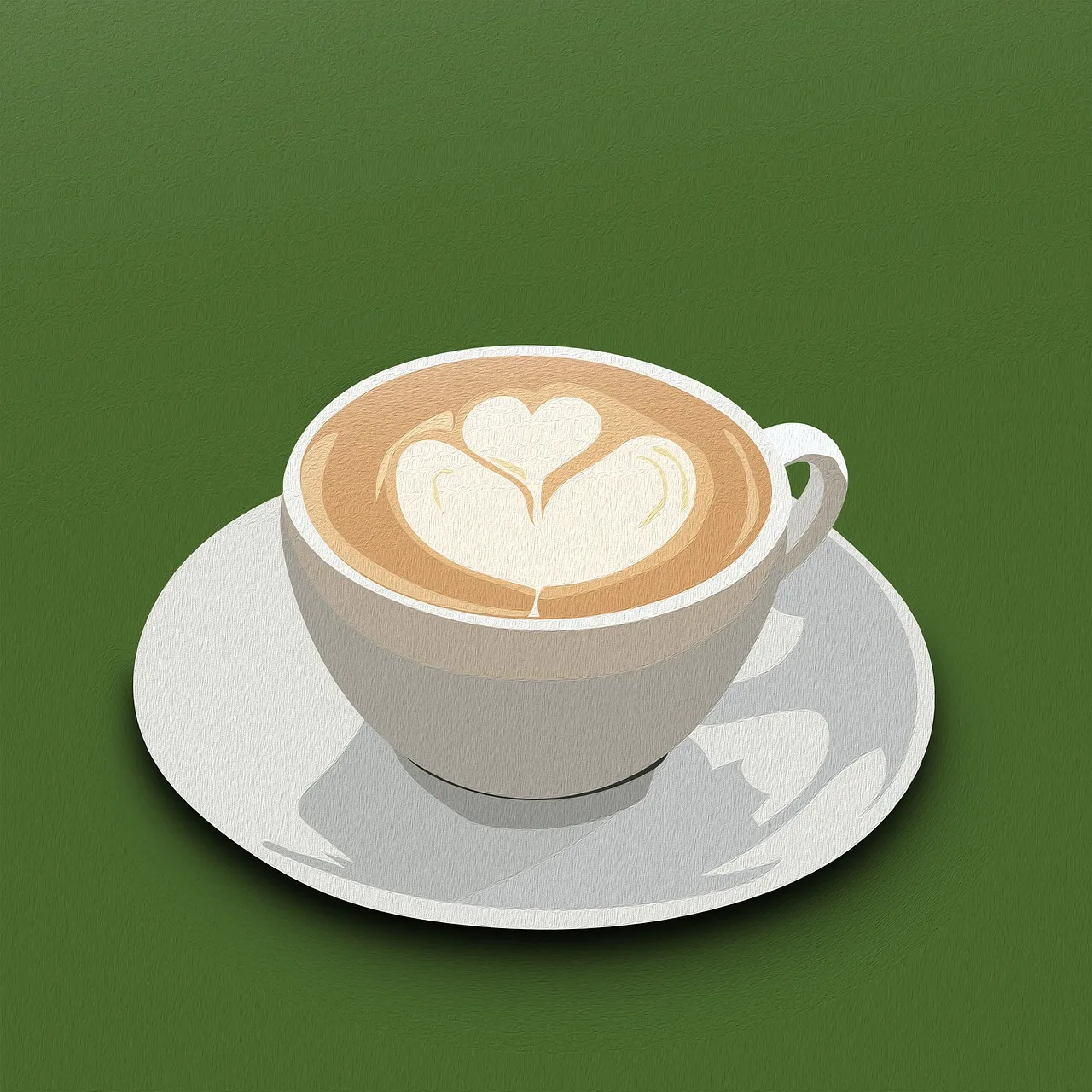 Cappuccino v útulné kavárně v centru Brna