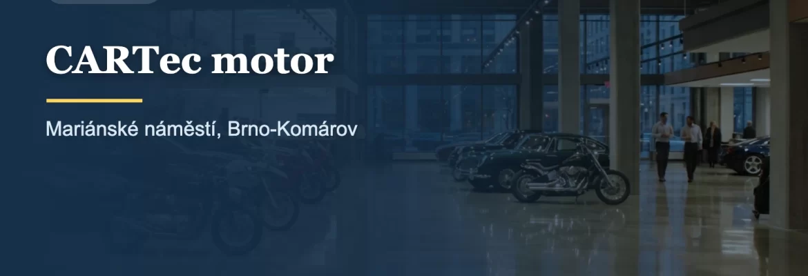 Ilustrační obrázek - CARTec motor v Brně (ilustrační)