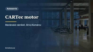 Ilustrační obrázek - CARTec motor v Brně (ilustrační)