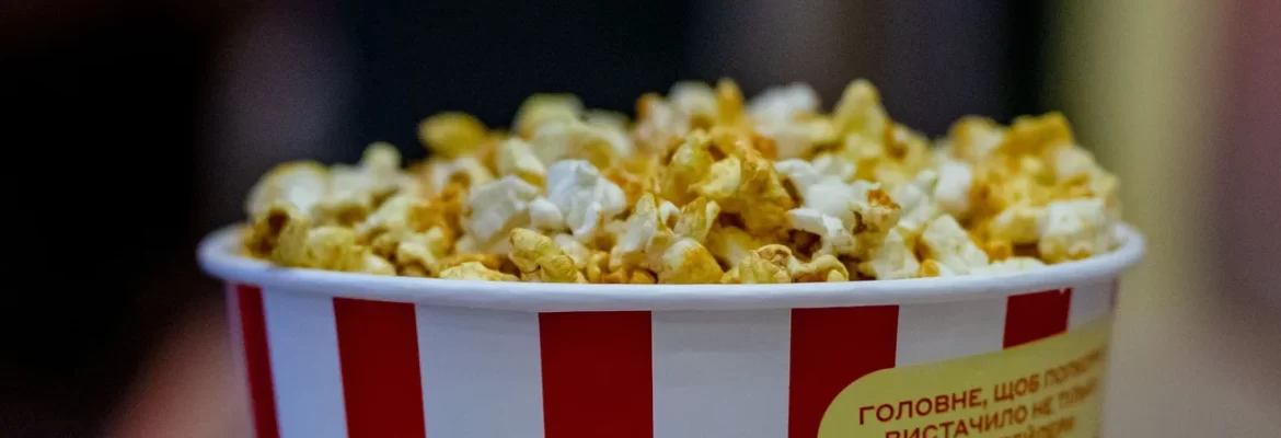 Popcorn v multikině u nákupního centra Olympia u Brna