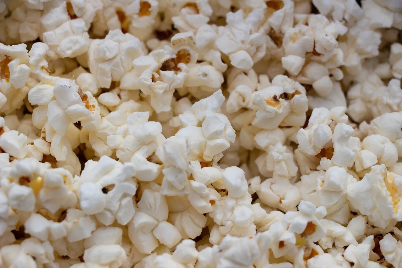 Popcorn v multikině v centru Brna