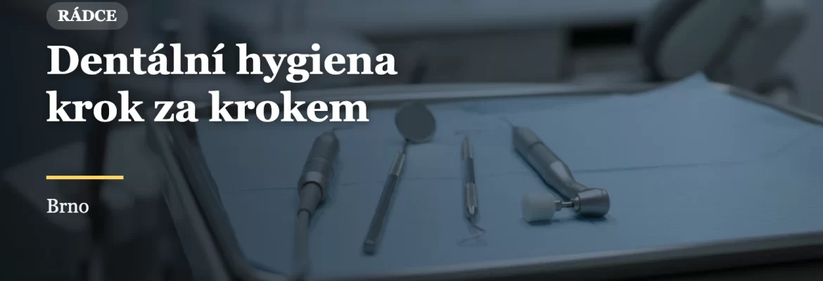 Ilustrační obrázek - Dentální hygiena krok za krokem v Brně (ilustrační)