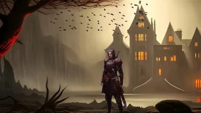 Hrad nad vodní hladinou