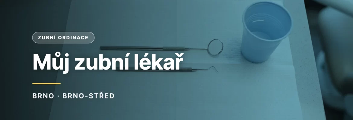 Ilustrační obrázek - Můj zubní lékař v Brně (ilustrační)