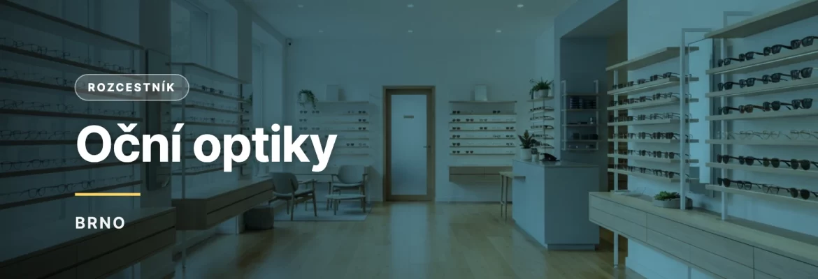 Ilustrační obrázek - oční optiky v Brně (ilustrační)