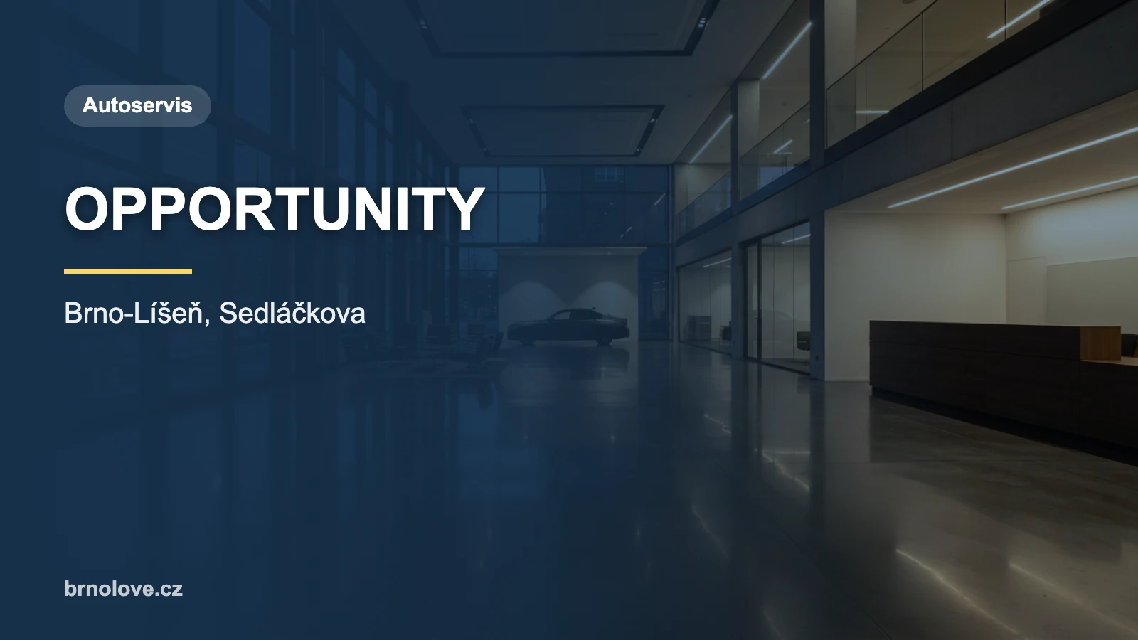 Ilustrační obrázek - OPPORTUNITY v Brně (ilustrační)