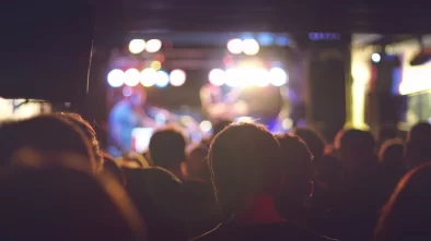 Koncert s pódiovým osvětlením