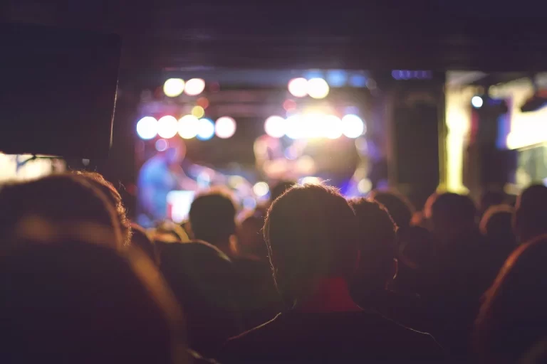 Koncert s pódiovým osvětlením