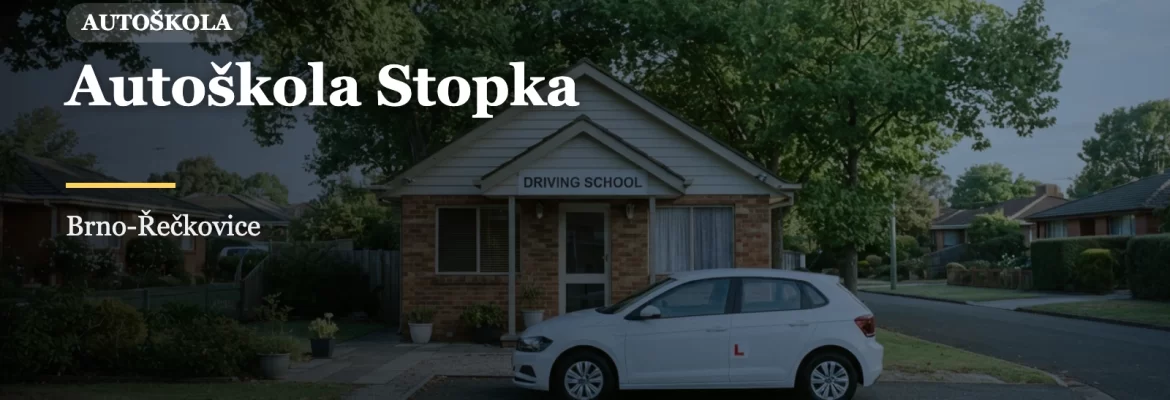 Ilustrační obrázek - Autoškola Stopka v Brně (ilustrační)