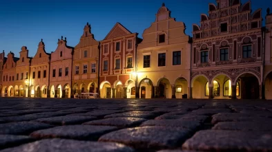 Historické náměstí s věží