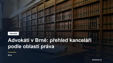 Rozcestník brněnských advokátních kanceláří na brnolove.cz