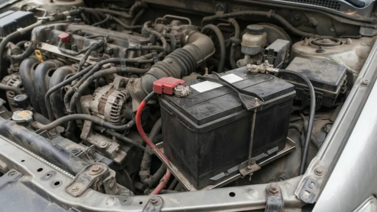 Autobaterie pod kapotou