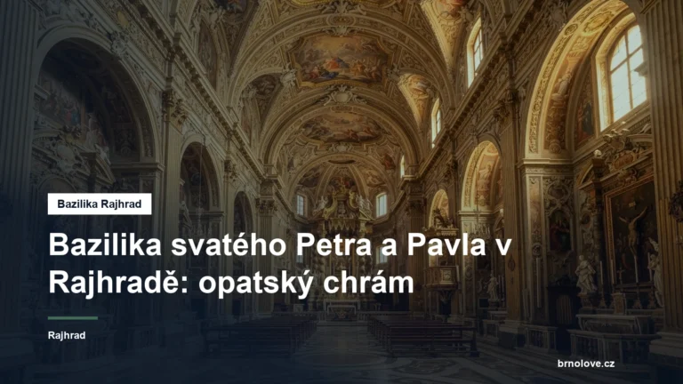 Barokní interiér klášterního chrámu