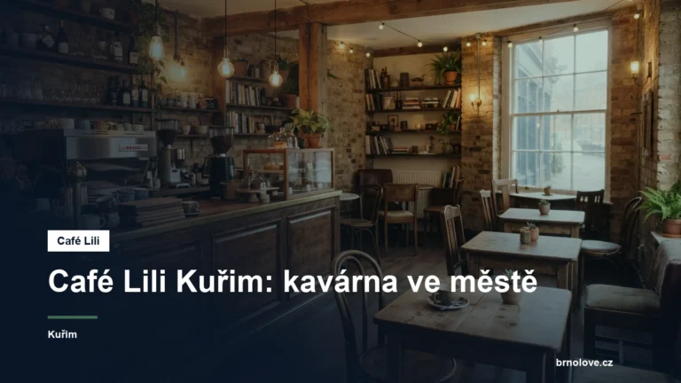 Interiér útulné kavárny