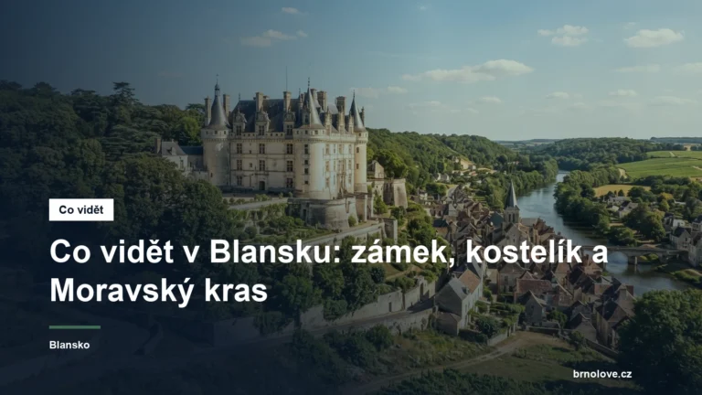 Renesanční zámek v Blansku