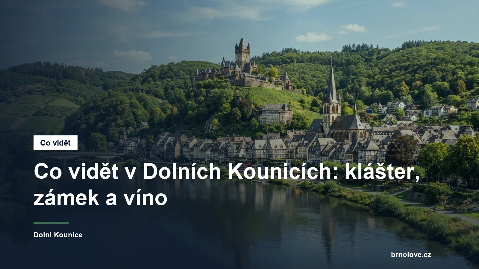 Historické město nad řekou Jihlavou