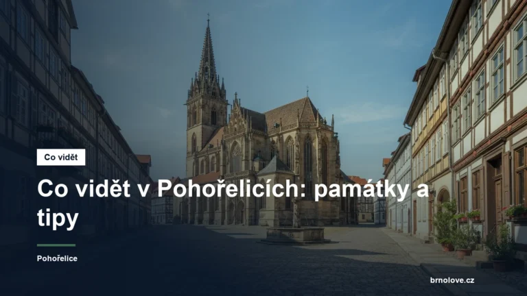 Gotický kostel a náměstí
