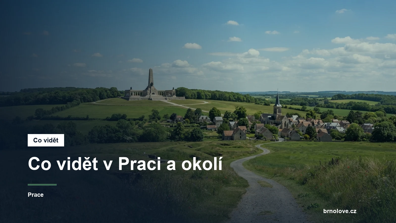 Památky bojiště u obce