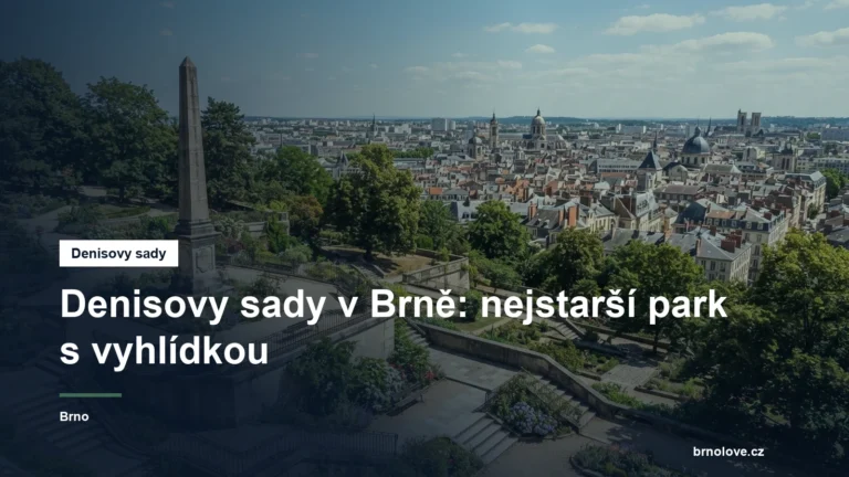 Terasovitý park s obeliskem a vyhlídkou