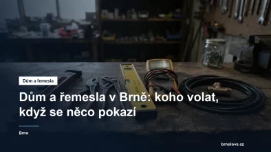 Řemeslné nářadí na dřevěném ponku, kleště, měřicí přístroj a trubkový klíč