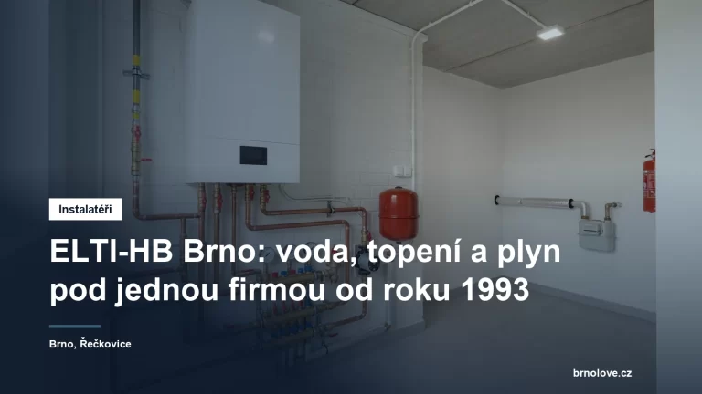 Nová kotelna bytového domu s plynovým kotlem, rozdělovačem a měděnými rozvody po rekonstrukci