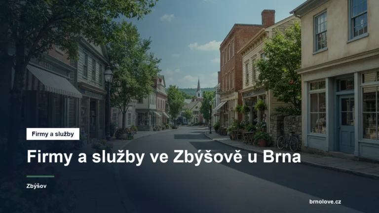 Ulice s obchody ve městě