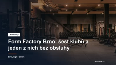 Silová zóna velkého fitness klubu s dřepovacími stanovišti a stojanem jednoručních činek