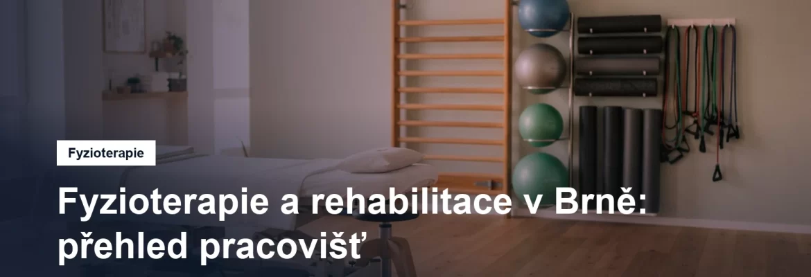 Rozcestník brněnských fyzioterapeutických pracovišť na brnolove.cz