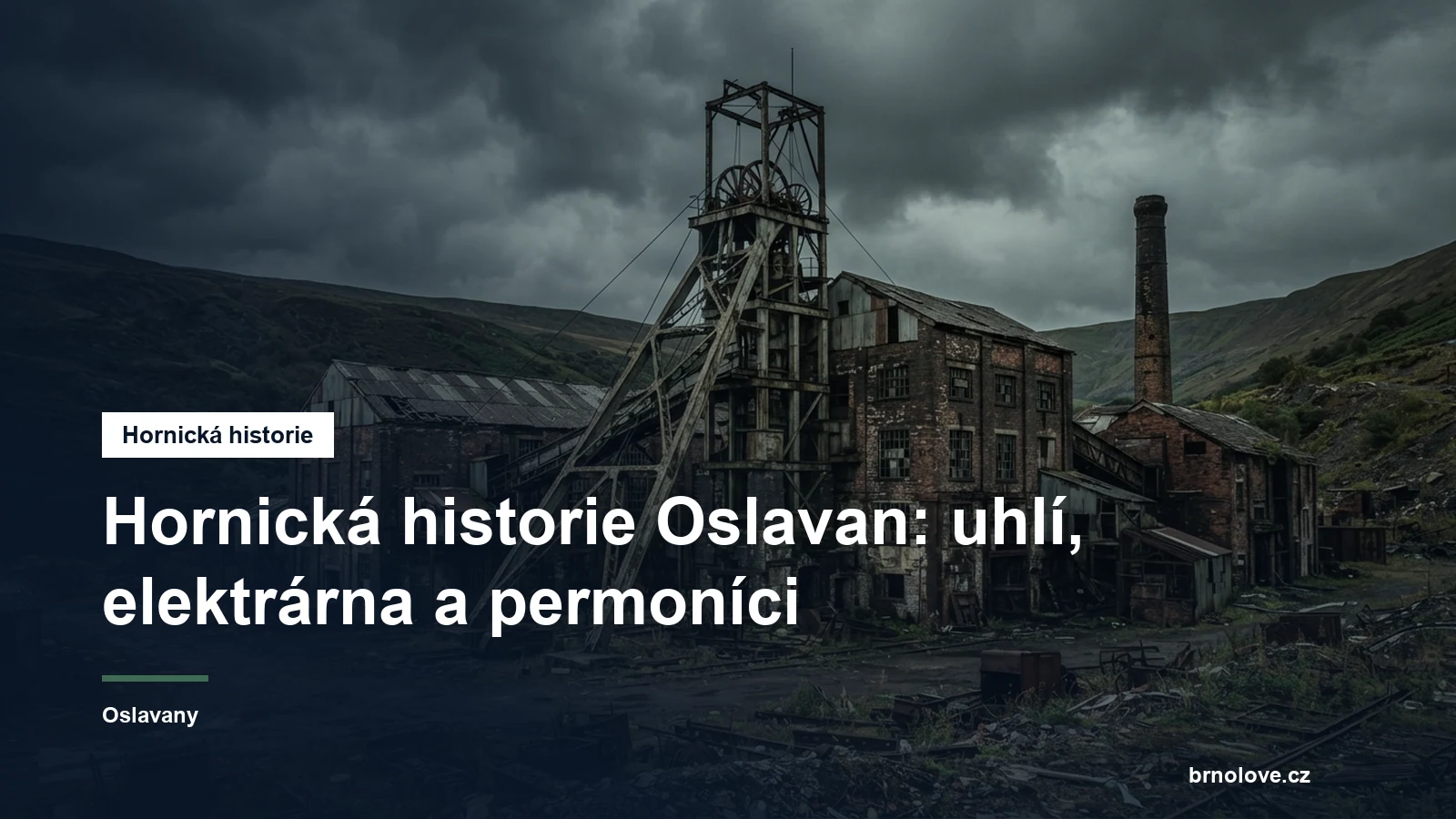 Připomínka hornické minulosti města