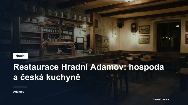 Interiér tradiční hospody