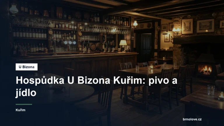 Útulná hospůdka se stoly a pivem