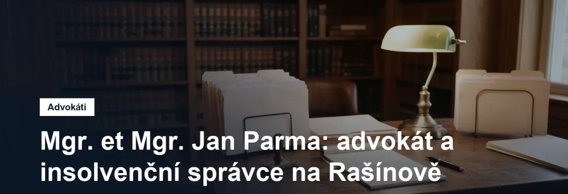 Advokátní kancelář Mgr. et Mgr. Jana Parmy na Rašínově v centru Brna