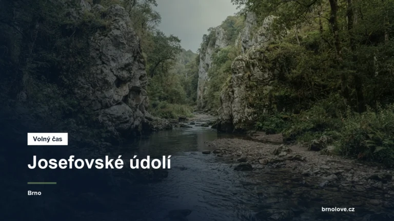 Potok v hlubokém údolí