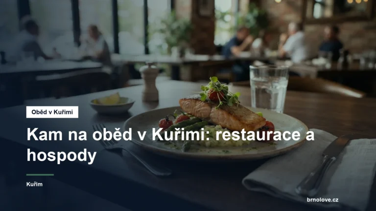 Talíř s obědovým menu na stole