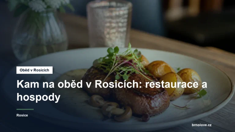 Talíř s obědovým menu na stole