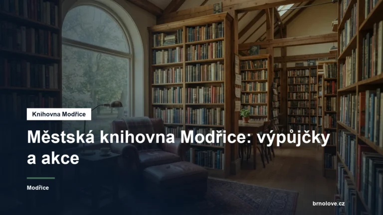 Regály s knihami v knihovně