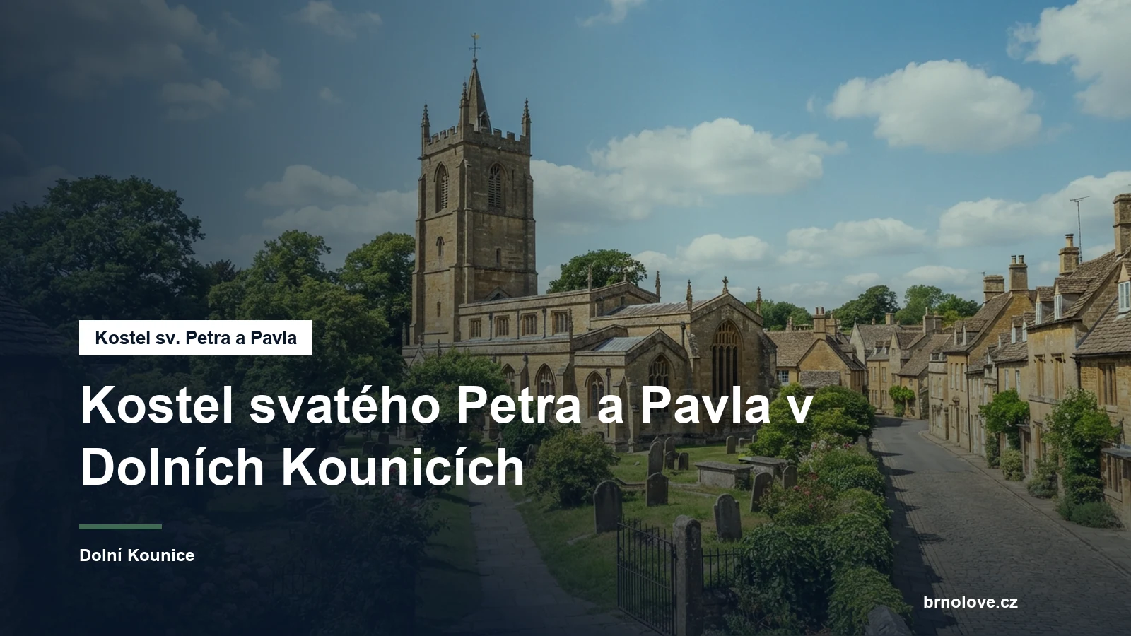 Farní kostel s věží
